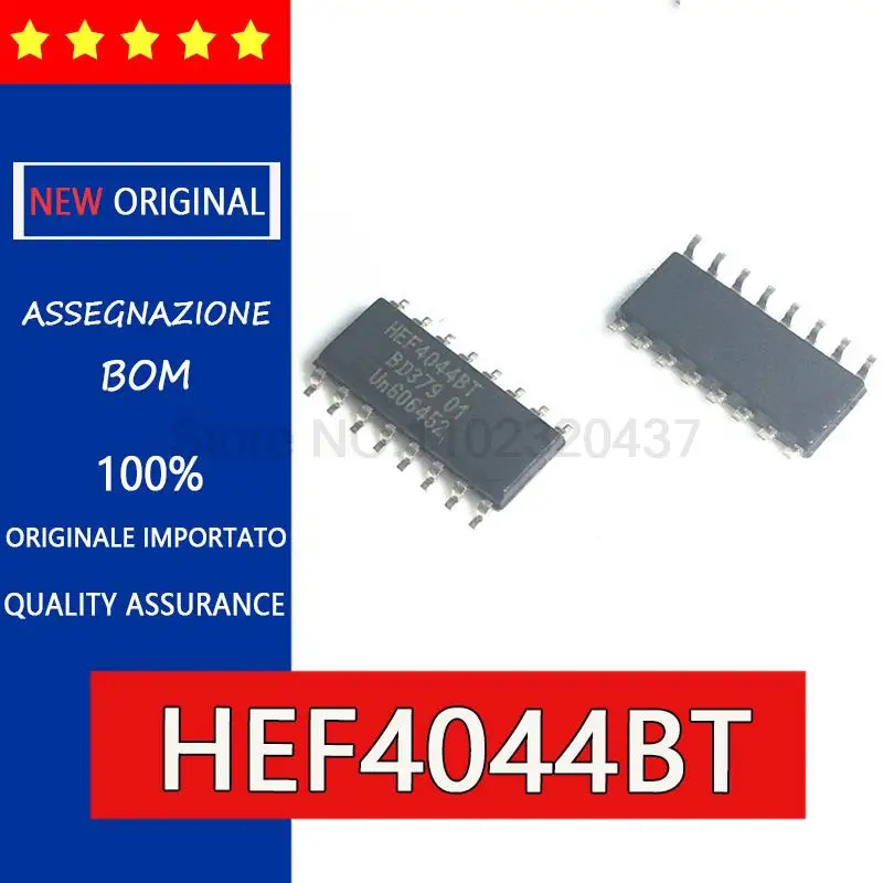 10PCS New HEF4044BT SOP 16 With the R S latch Logic chip IC, and the R