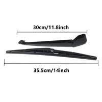 Rear Arm Windshield Wiper Blade Set Replacement Fits For 2013-2016 MAZDA CX5 CX-5 2010 2011 2012 2013 2014 2015 2