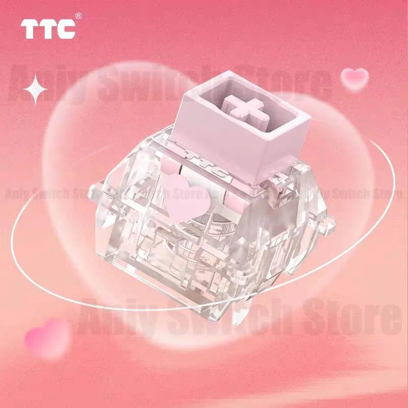 TTC 킹 오브 마그네틱 러브 버전 스위치 RGB 고정밀 구조 안정성 강화 E-스포츠 게이밍 마그네틱 스위치
