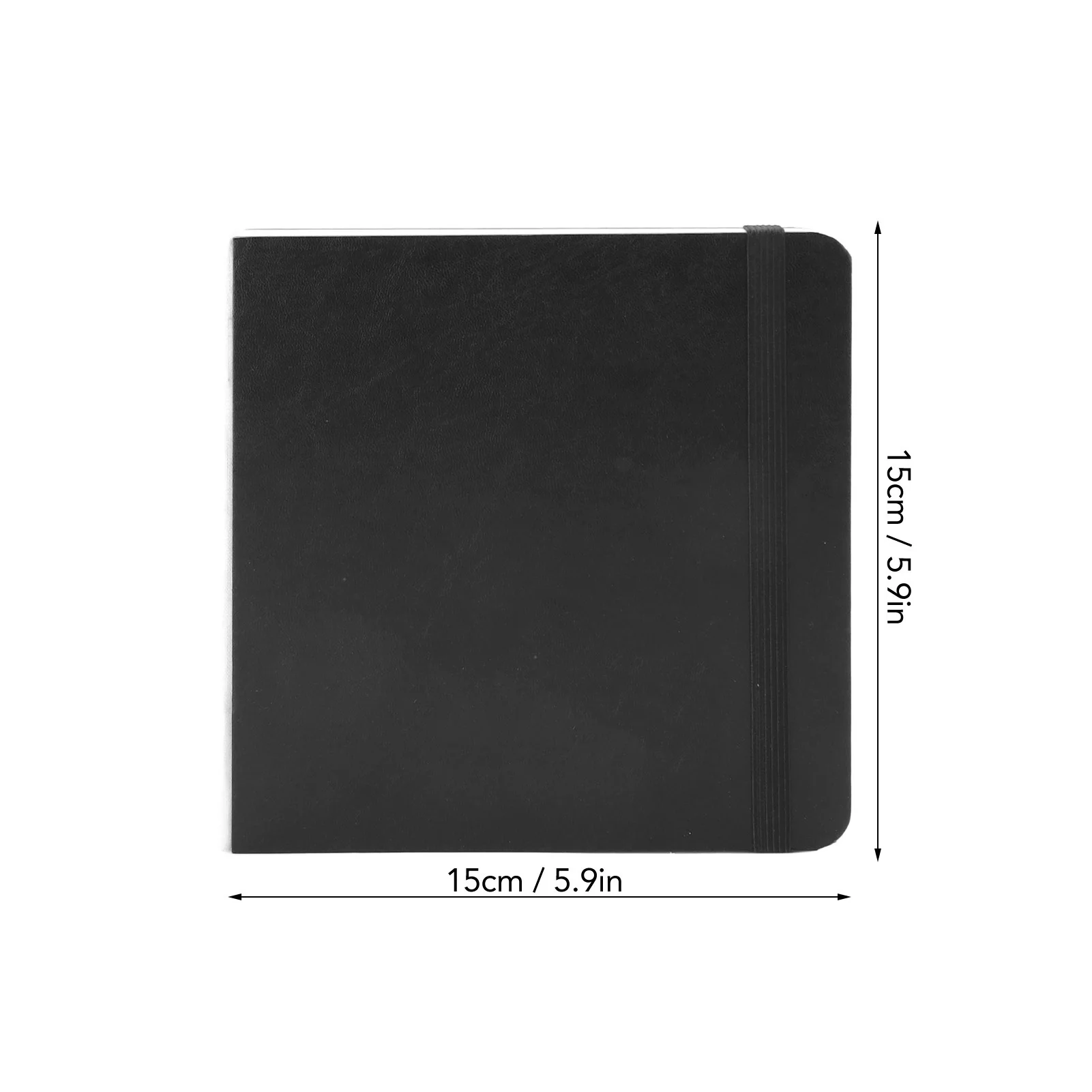 Watercolor Sketchbook 30 Sheets 300GSM Sketch Pigment Painting Paper Drawing Pad for Daily and Travel Use 15x15cm