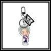 2025New Bts Youth Group High Appearance Level Cartoon Acrylic Key Chain Cute Pendant Small Gift Bag Key Ring Pendant 6