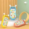 Baby Mobile Phone Infant Early Education Telephone Learning Machine Simulation Bite Intellectual Phones Children 0-3 Years Old 2