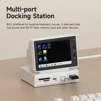 Hagibis 3.5inch IPS Mini Screen AIDA64 Mini PC CPU RAM HDD Data Monitor Display Sub Screen with USB C Hub for Laptop PC MacBook 3