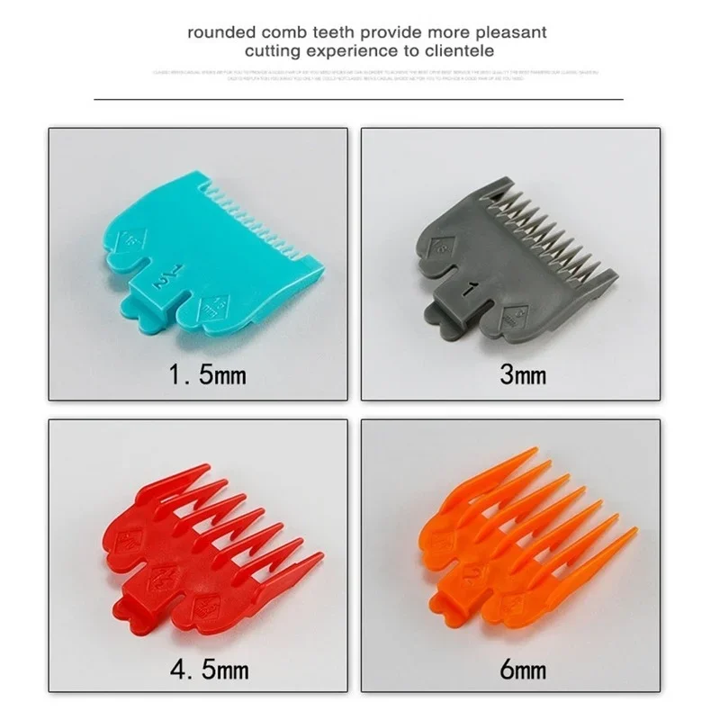 10pcs/set 1.5-25mm professional haircut positioning comb haircut positioning comb