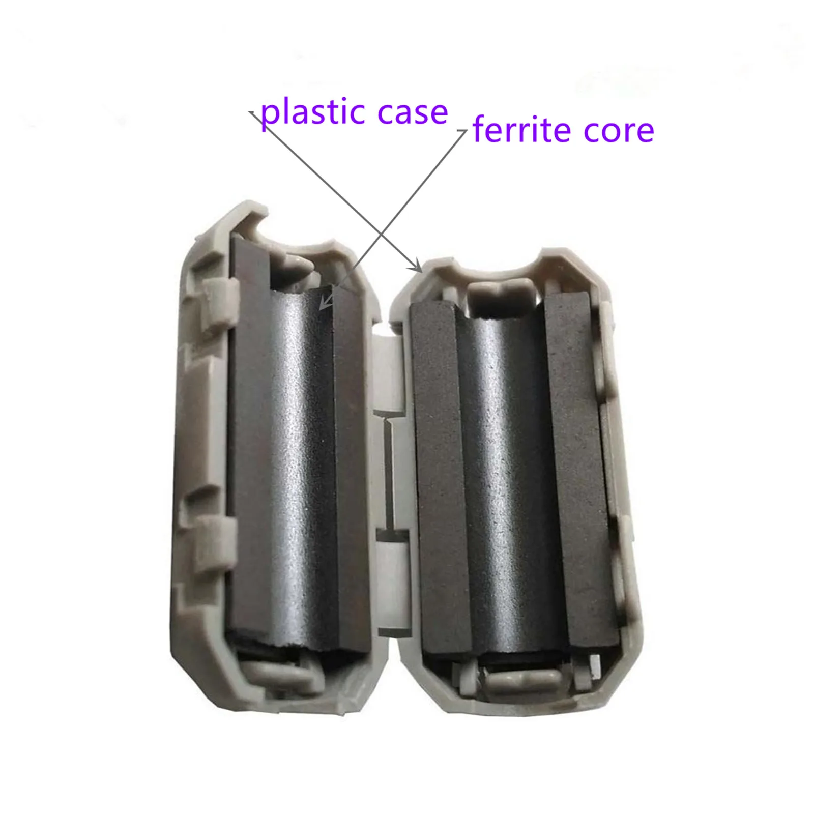 Inner 3.5mm 0.14''Ferrite Core Ferrite Clamps Ferrite Clips 13250530