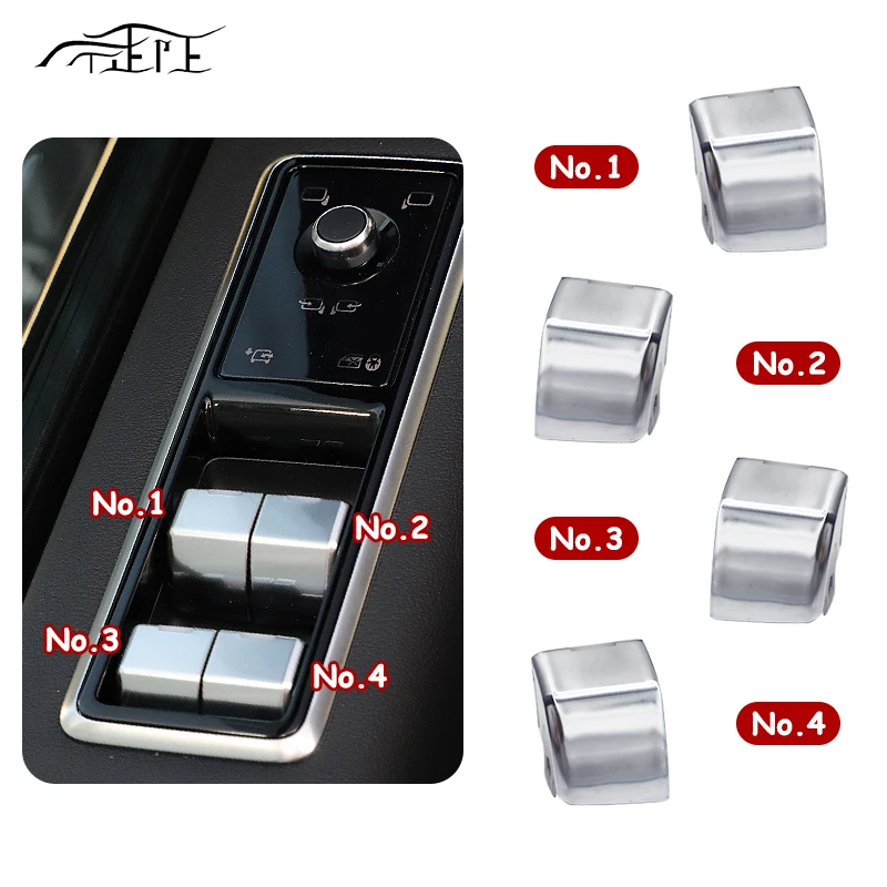 Botón De Control Para Elevalunas Derecho - Compatible Con Range Rover Y Range Rover Sport (2018-2020)