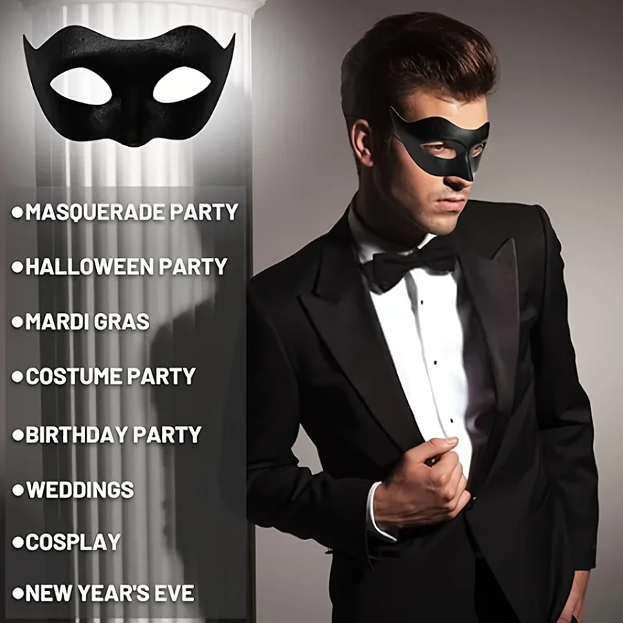 Lace Masquerade Mask 2pcs Black Lace Masquerade Mask Set for Couples Venetian Party Mardi Gras Halloween Celebrations