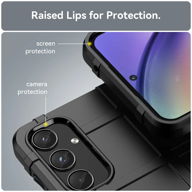 Shockproof Rugged Shield TPU Case for Samsung A56 A36 A26