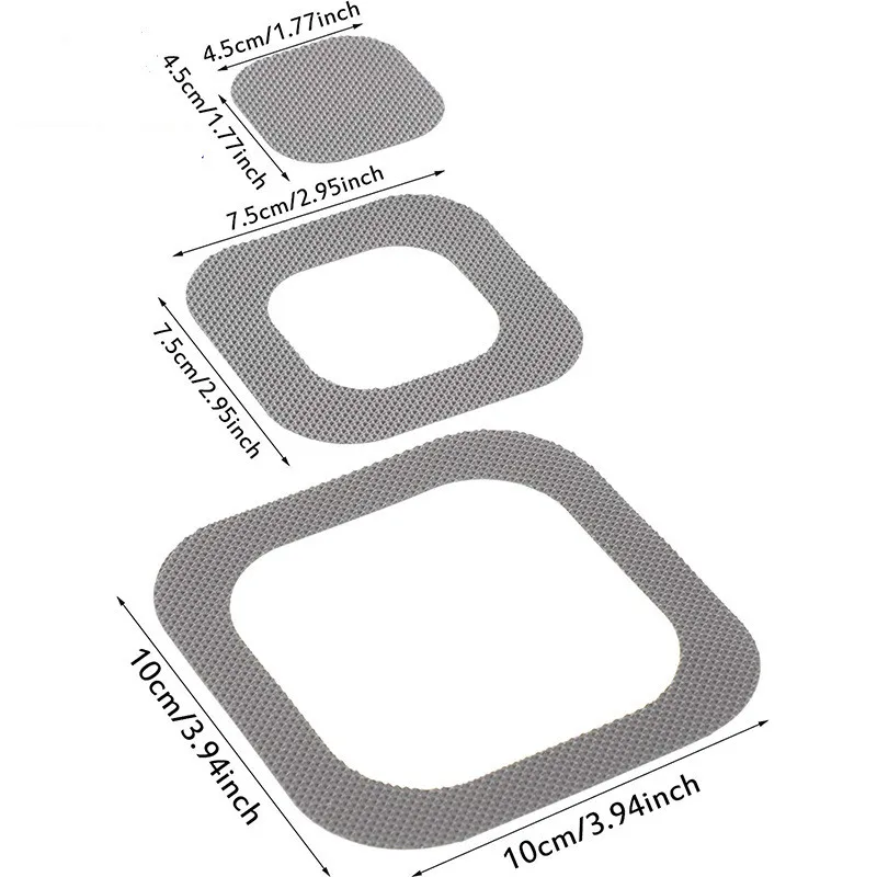 Shaped Antiskid Sticker Strips Transparent Shower Stickers Bath Safety Strips Non Slip Strips For Bathtubs Showers Stairs Floor