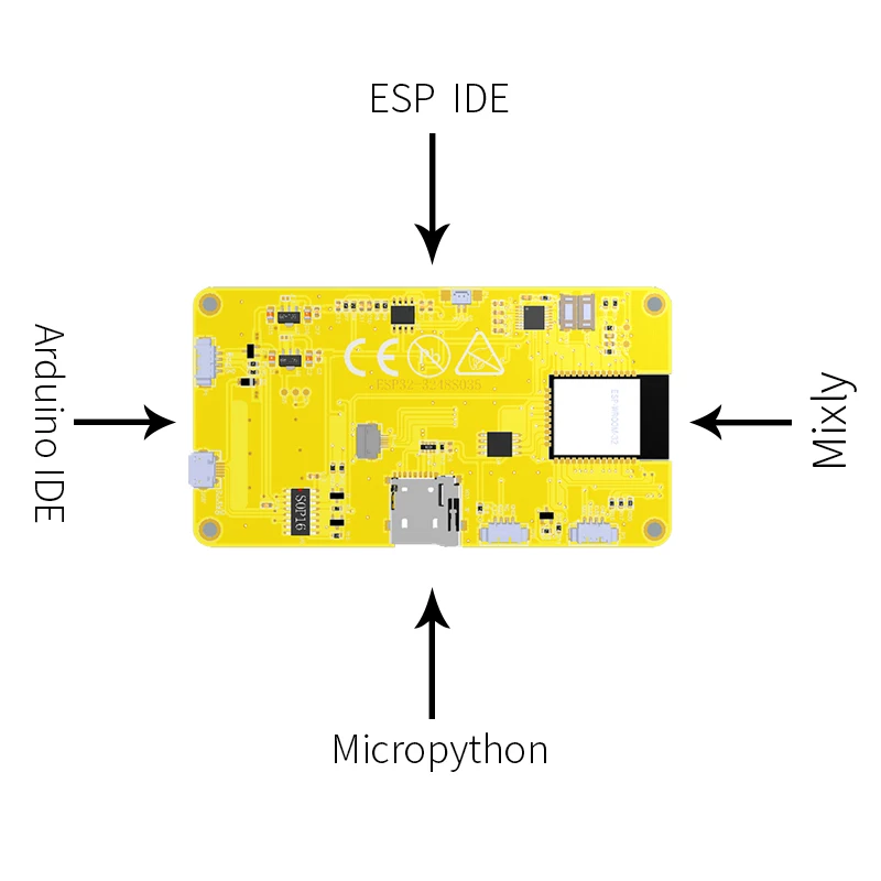 LCD TFT   ġ ESP32 Ƶ̳ LVGL     , 3.5 ġ 320*480 Ʈ ÷ ȭ, 3.5 ġ