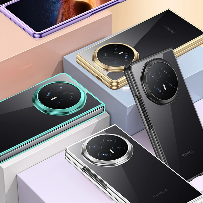 Sleek & Durable Clear Phone Case with Camera Protection