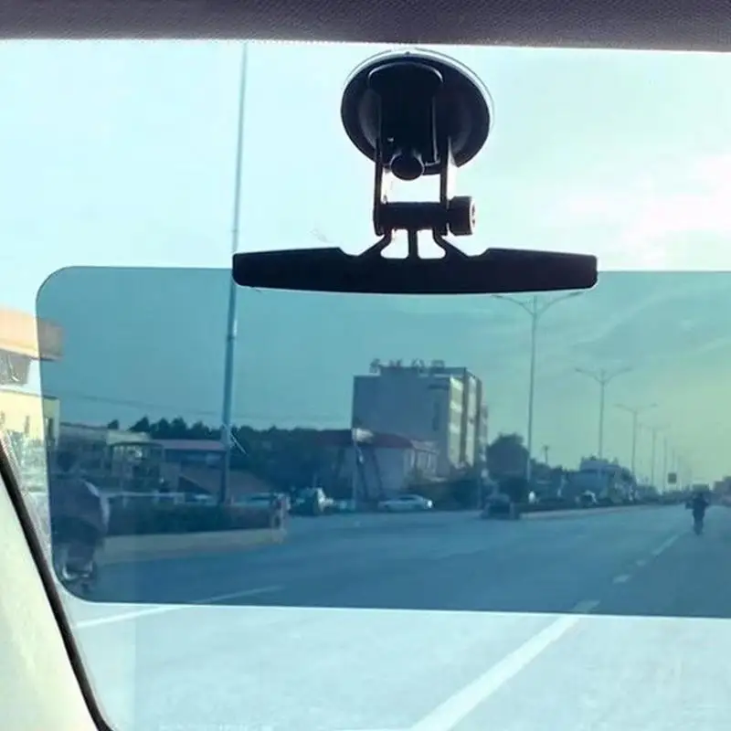 Visiera Parasole Per Auto Regolabile - Antiriflesso E Con Ventosa, Protezione UV - Foto 7