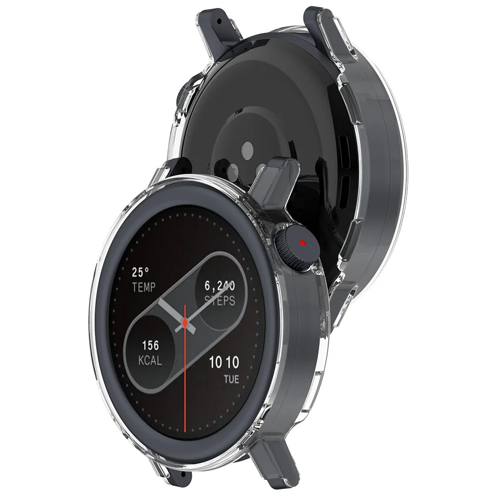 Sleek PC Hollow Case Protector for Smart Watch - Durable Protective Shell Cover