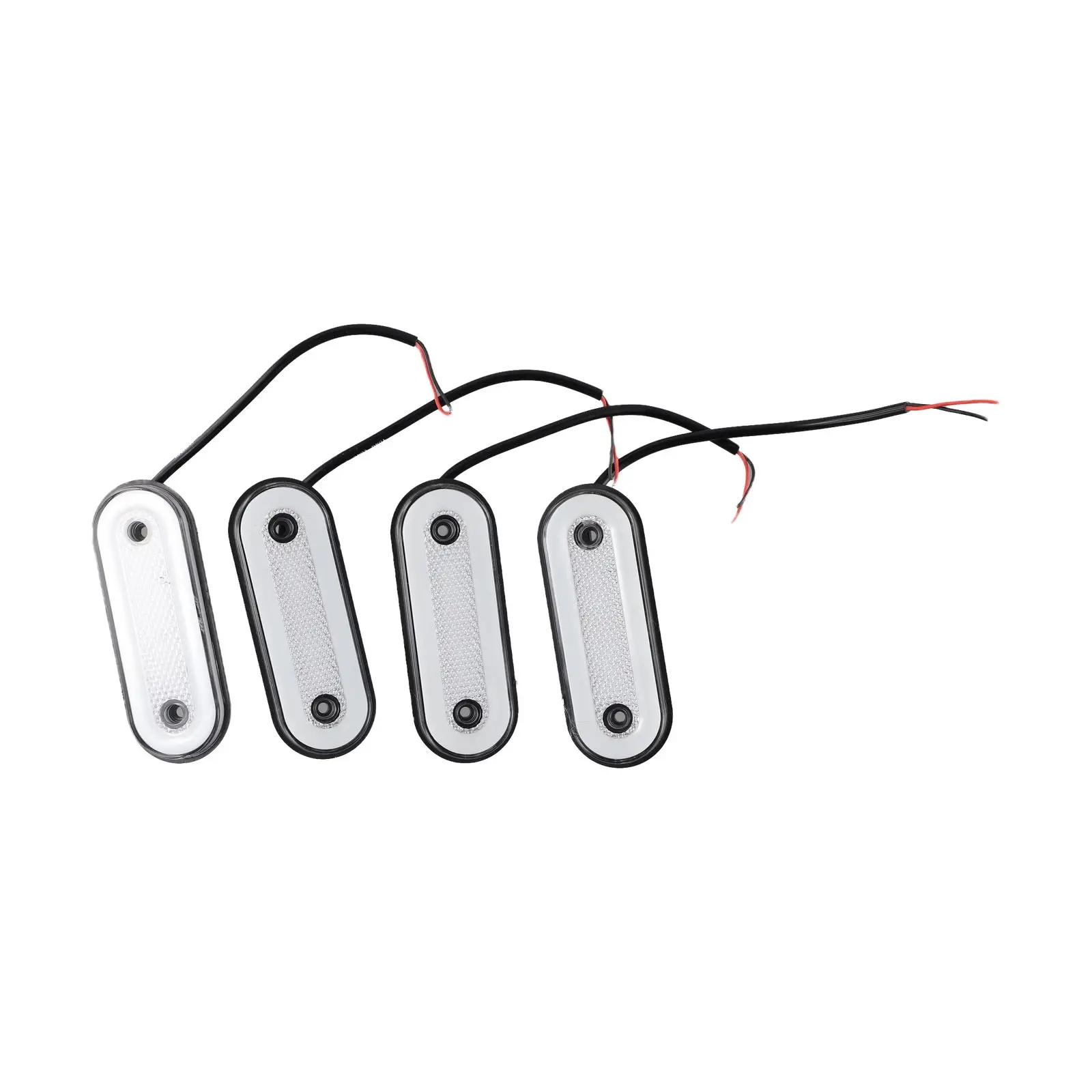 

4Pcs 12V 24V LED Truck Side Marker Light Trailer Reflector Van Camion Lights 2024 Hot Sale Brand New And High Quality Discount
