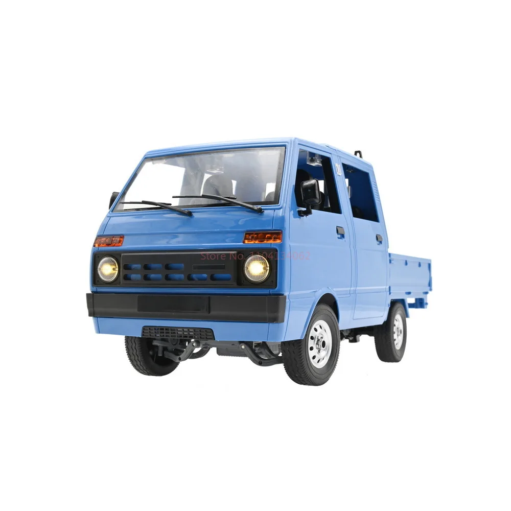 Wpl Naughty Dragon 1:10 Full Scale Tianjin Dafa T110 Rear Drive Double Row Cargo Card Remote Control Toy D32 Children'S Toy Gift 4
