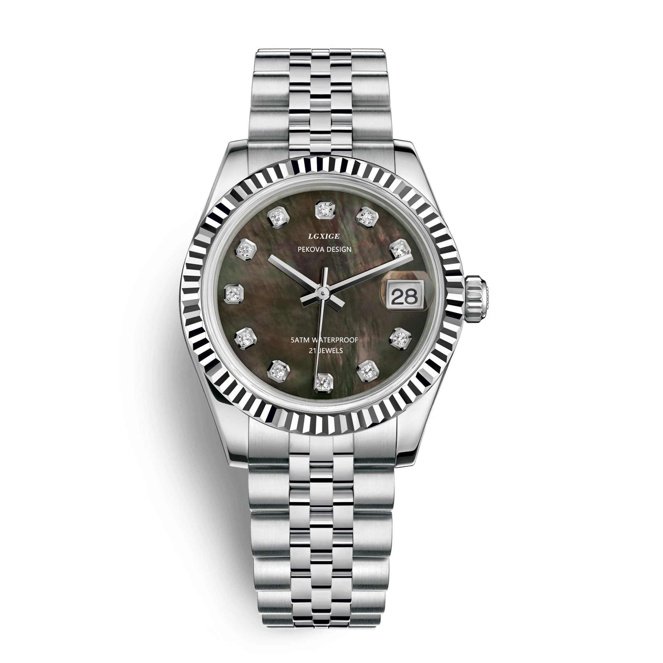 LGXIGE Brand Watch For Women 31mm Case Top Luxury Fashion Quartz Wristwatches Shell Dial Ladies Wrist Watch free shiping items