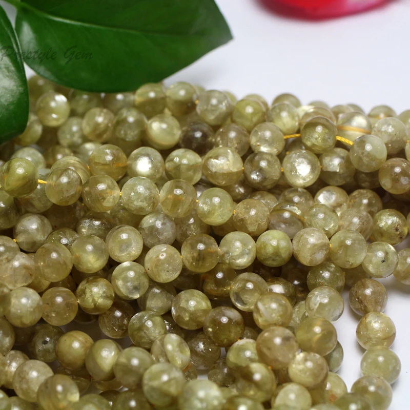 Perline Sciolte Rotonde Di Lepidolite Tanzaniana Naturale Di Grado - Foto 2