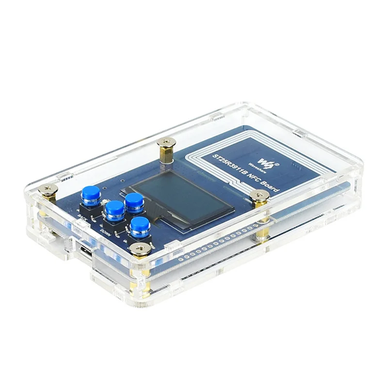 

Детская плата разработки ST25R3911B, поддерживает несколько рабочих протоколов ST25R3911B, встроенный 1,3-дюймовый OLED + Корпус