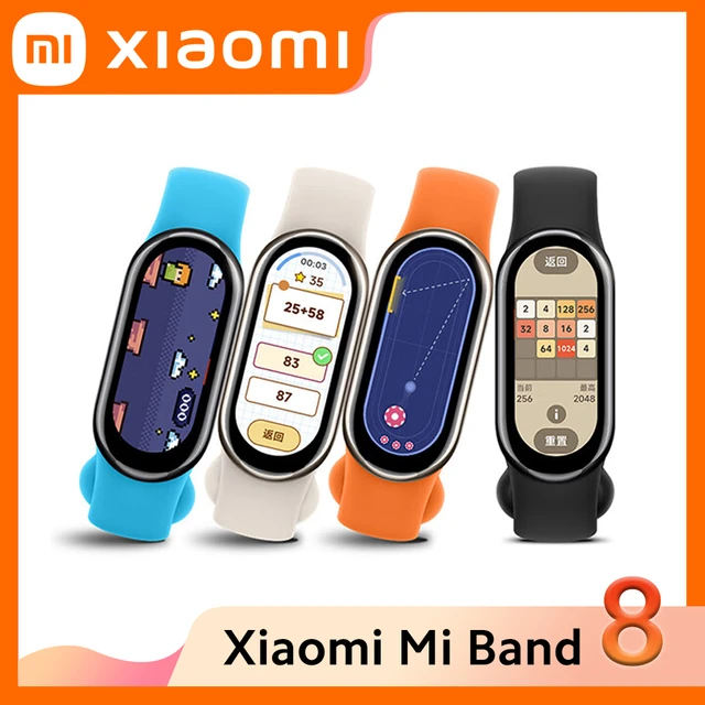 Xiaomi Mi Band 8 Smart Bracelet 7 Color AMOLED Blood Oxygen Smart band  Fitness Traker Heart Rate Bluetooth Waterproof Miband 8 - AliExpress