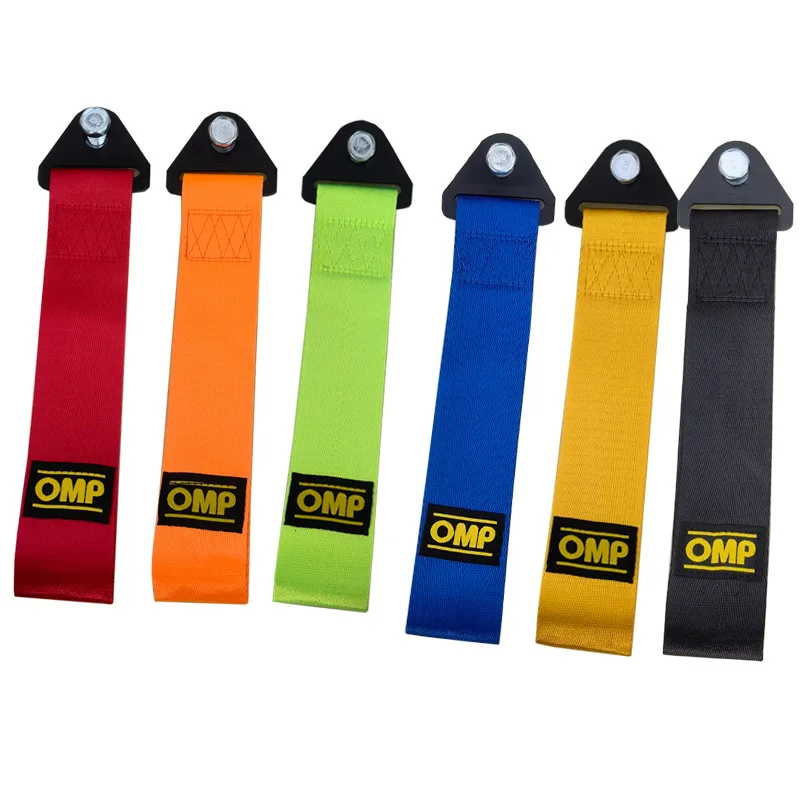 Car Towing Rope Modification Bumper Hook Front Bumper Tow Rope Car Head Towing Strap Floating Belt Decoration Supplies car tow cable car towing rope