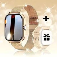 1.83'' For Xiaomi Smart Watch Men Women Gift Full Touch Screen Digital Sport Fitness Track Watches BT Call Smartwatch Wristwatch 1