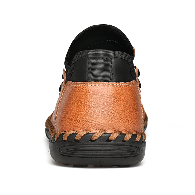 Genuine Leather Men Shoes Brand England Trend Casual Shoes Men Sneakers Italian Breathable Leisure Male Footwear Chaussure Homme 4