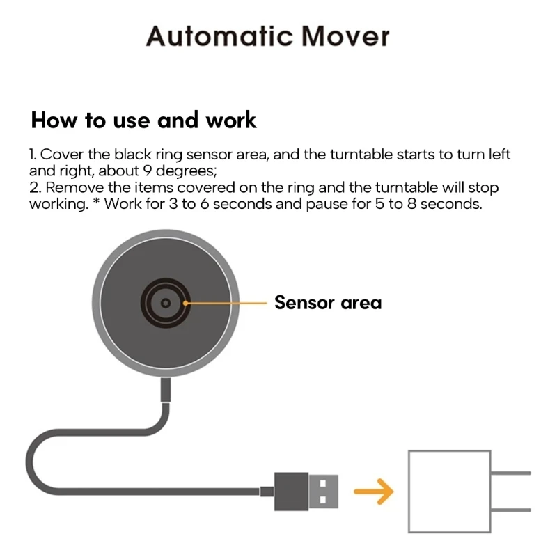Ultra Silent Automatic Mouse Mover Pad Device for Work From Home