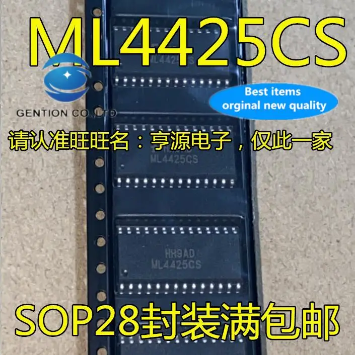 

10 шт., 100% оригинальные новые модели ML4425 ML4425CS ML4425IS SOP28, бесщеточный чип управления двигателем постоянного тока