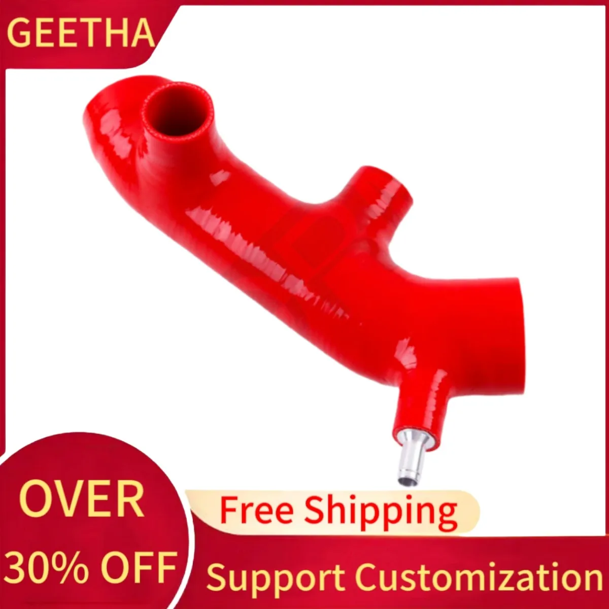 

For Toyota Tacoma 1995-2004 1996 1997 1998 2001 2002/ 1998-2000 1999 4Runner V6 3.4L Air Intake Silicone Hose Pipe