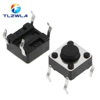 20PCS 6x6 Push Button Switch DIP 6X6X4.3 Light Touch Switch 6*6*4.3/5/6/7/8/9/10/11/12/13MM The Power Switch 4Pins - Image 4