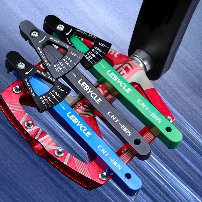 Indicatore Usura Catena Bicicletta Tbest - Calibro A Doppia Misura 0.75/1.0 In Acciaio Carbonio Per MTB E City Bike (6-10 Velocità)