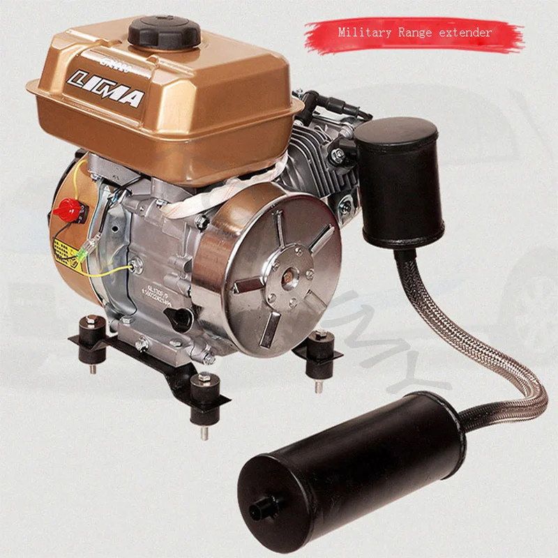 3KW Electric Motor Vehicle Gasoline Generator Range Extender Multifunction Bass Electric Start Range Extender