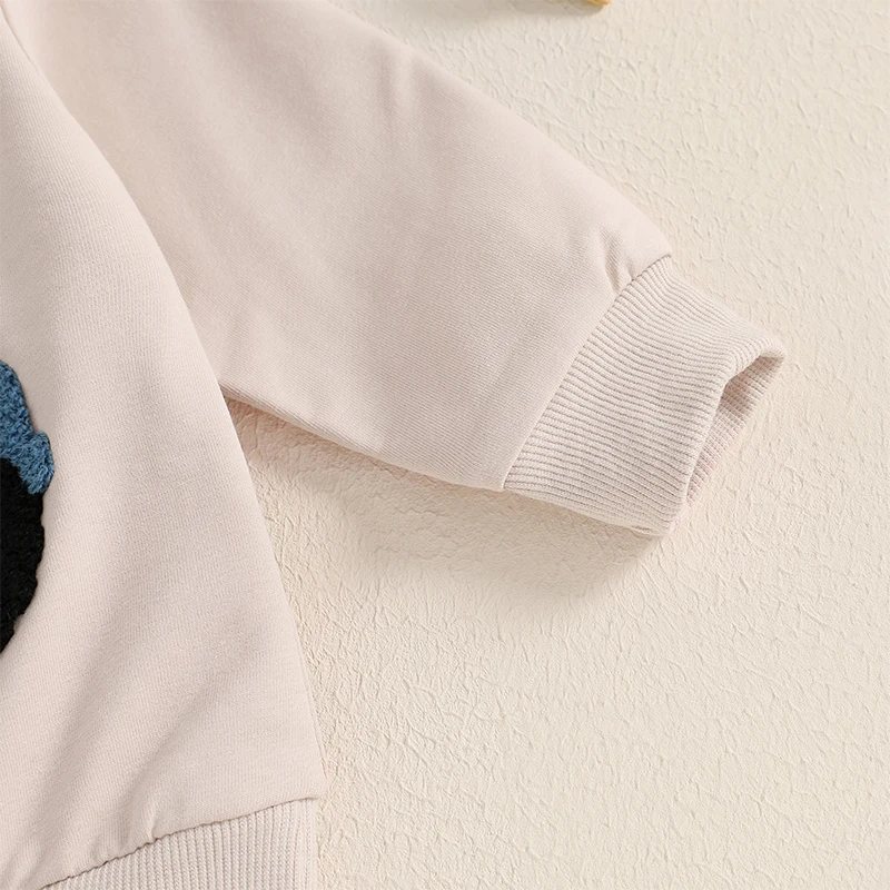 Tractor Embroidery Baby Boy Outfit 6