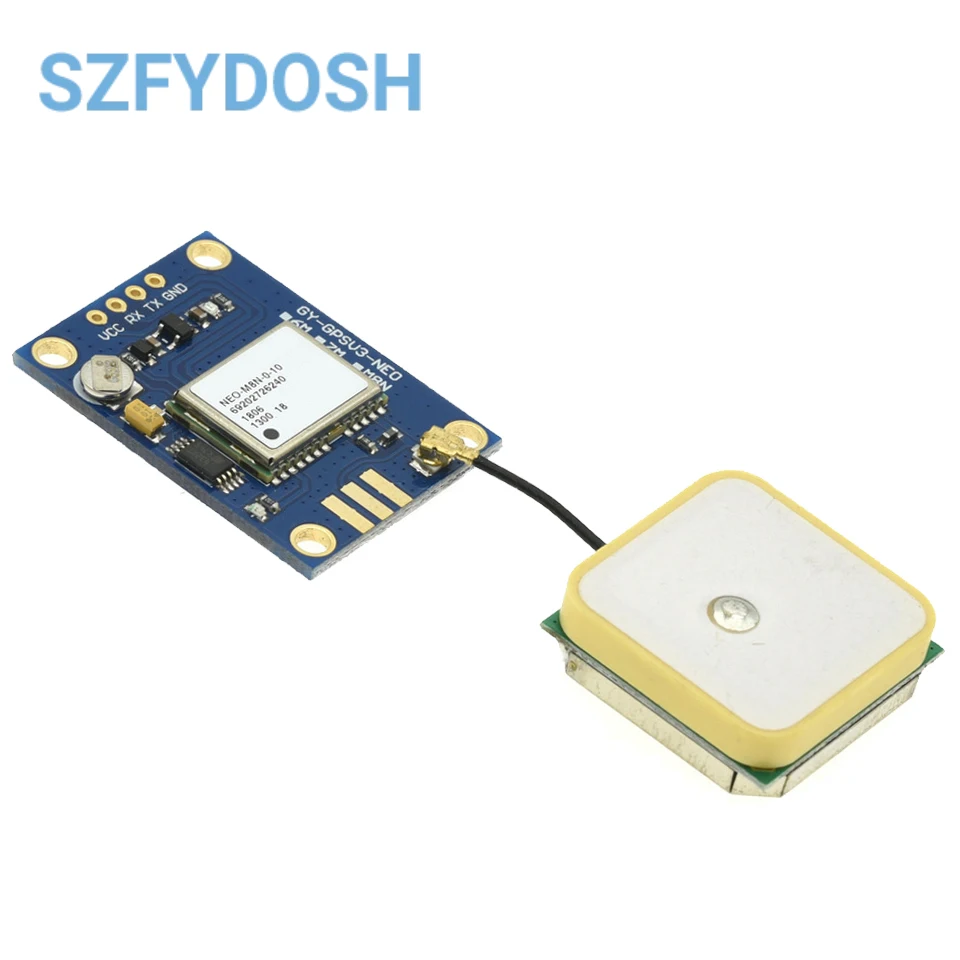 Module GPS NEO-7M NEO-6M NEO-M8N NEO-M9N Antenne Céramique pour Arduino