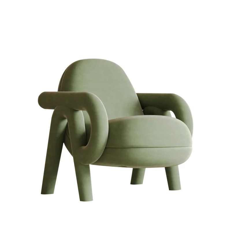 

Pqf Single Sofa Reception Special-Shaped Armchair Beauty Salon Leisure Area Chair