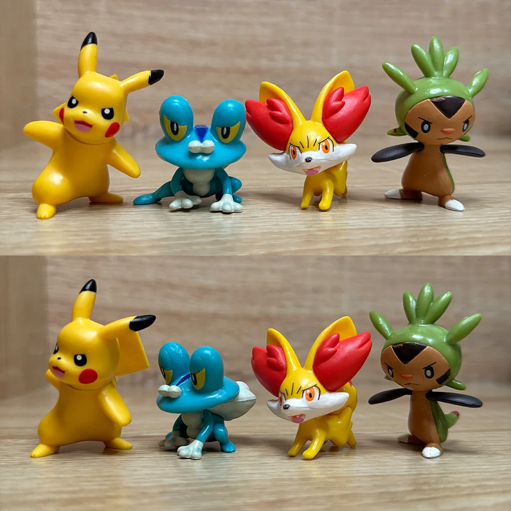 thumbnail image 1 of Pokemon Action Figure Pikachu Toys Charmander Squirtle Bulbasaur Pocket Monster Tiny Figure Childrs Gift, 1 of 5