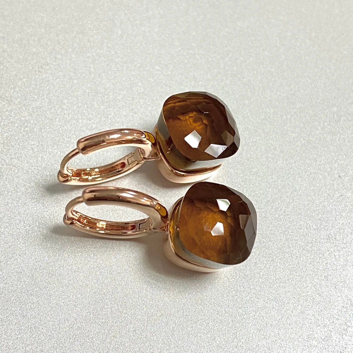 Sbe55ddf6b6bf421099da511c974804bdf Classic Earrings For Women Amethyst Crystal Earrings Copper With Gold Plated Square Candy Colors Earrings Fashion Jewelry Mallzona