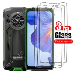 Premium 3 - Pack HD Tempered Glass Screen Protector Film for Tempered glass (For Blackview BV8200)