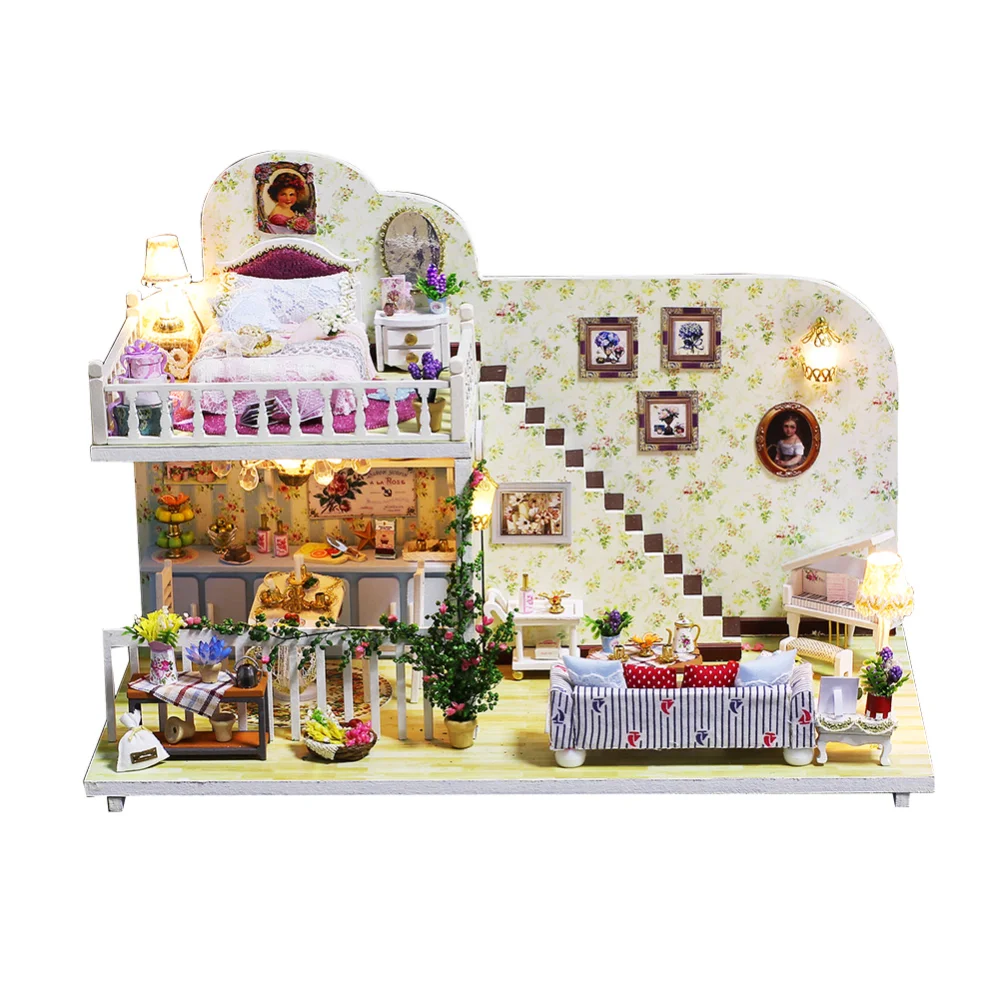 MiniatureDollHousewithAccessoriesFurnitureAmsterdamInThe