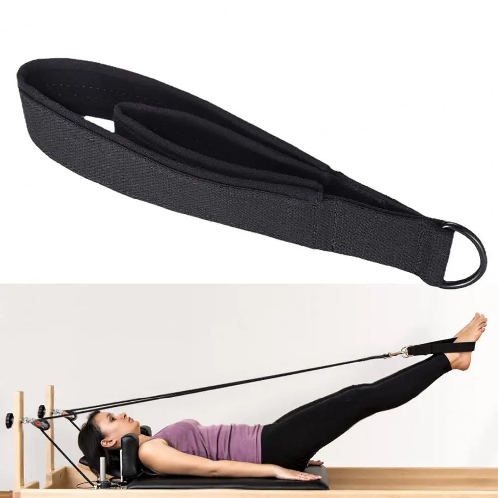 Yoga strap Pilates leg straps Lightweight yoga loop D-ring