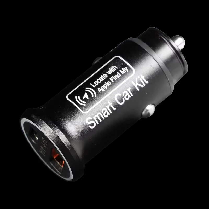 Car Charge GPS Locator Tracker 20W USB Phone Charger Fast Charging Type C QC3.0 With iPhone Find My Apple Official App