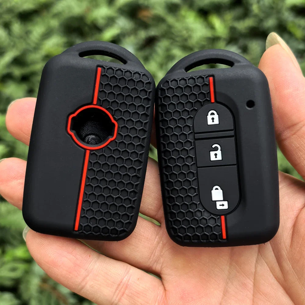 New Key Case Cover for Nissan Qashqai J10 Tiida Micra X-Trail NV200 Navara Pathfinder Juke Key Fob Key Holder Car Accessories 3