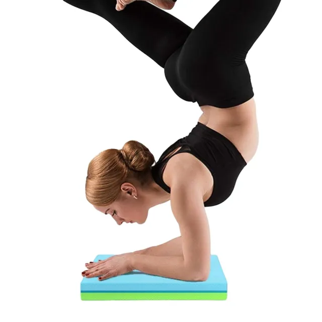 40*33*6cm Contrast Color Yoga Balance Pad Soft TPE Non-slip Exercise Pad Pilates Plank Fitness Training Mat 3