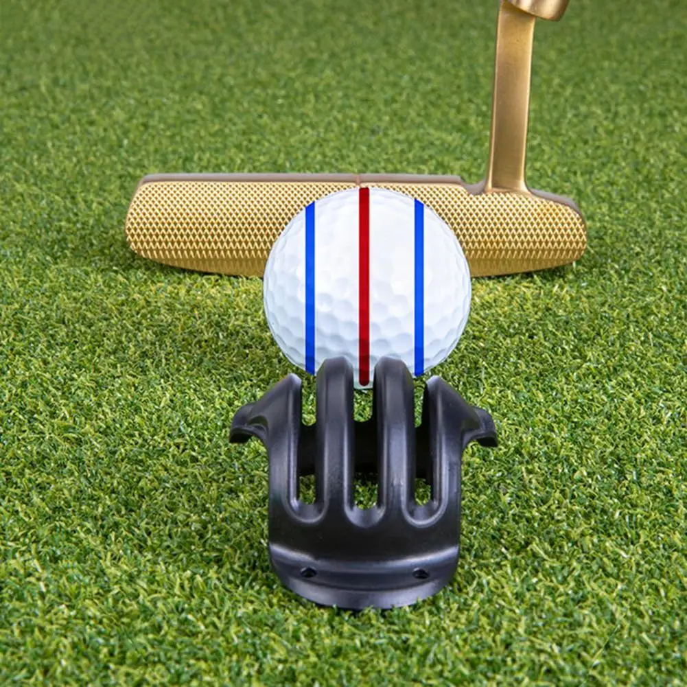 1 Set Golf Ball Marking Tool Line Drawer Stencil And Pens Golf Accessories