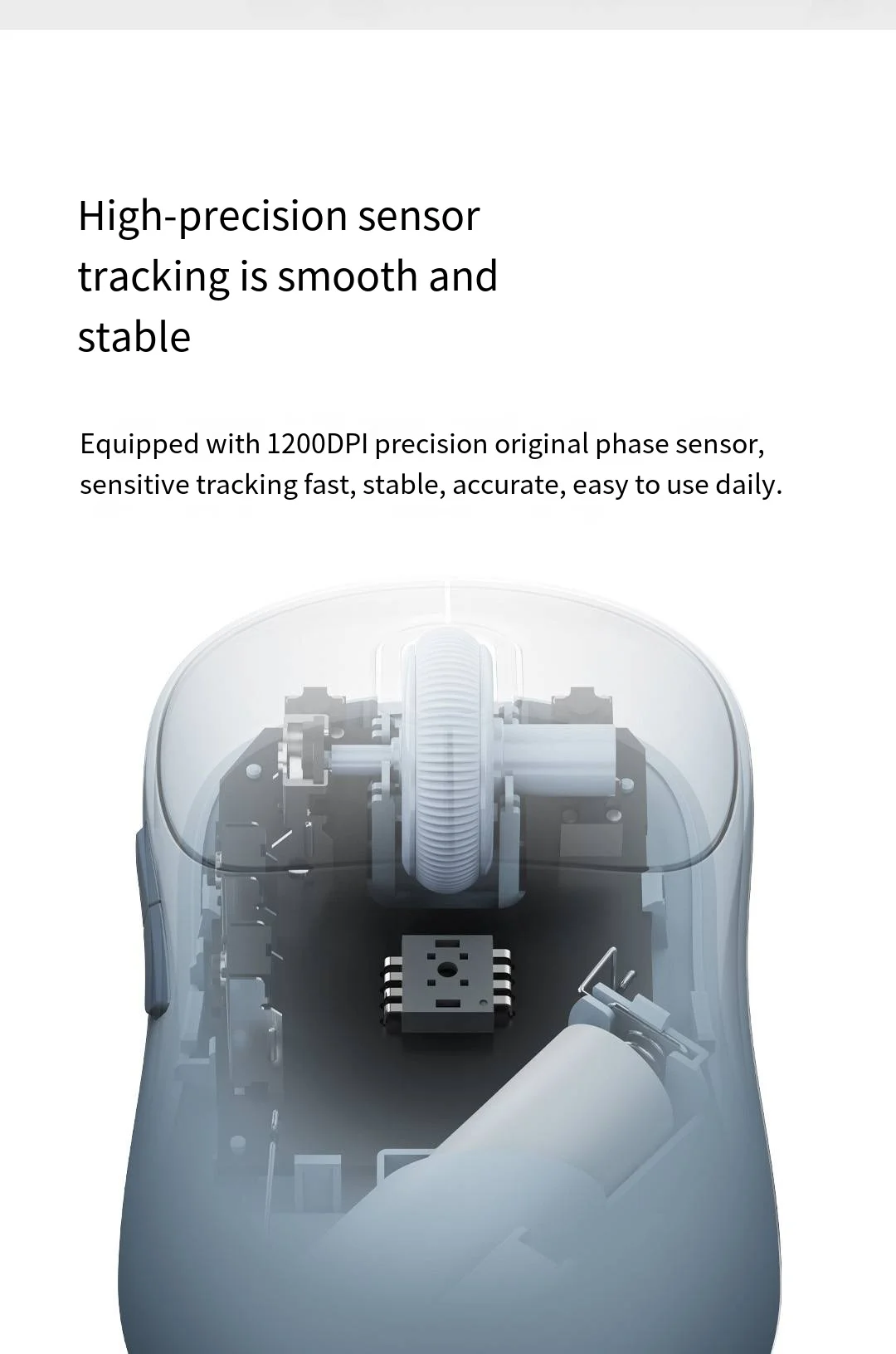 Xiaomi Wireless Mouse 3 Dual Mode 1200DPI description image 7