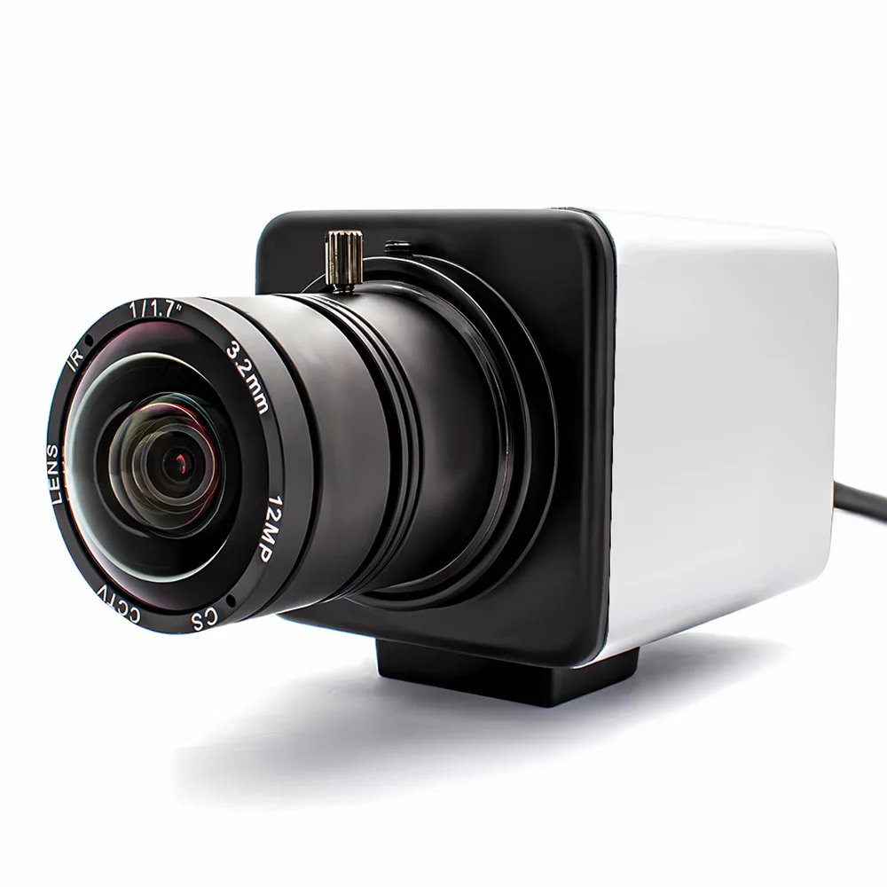 10X Zoom IP Camera 12MP CMOS 1/2.49" Format Varifocal Lens Onvif Ai Face/Motion