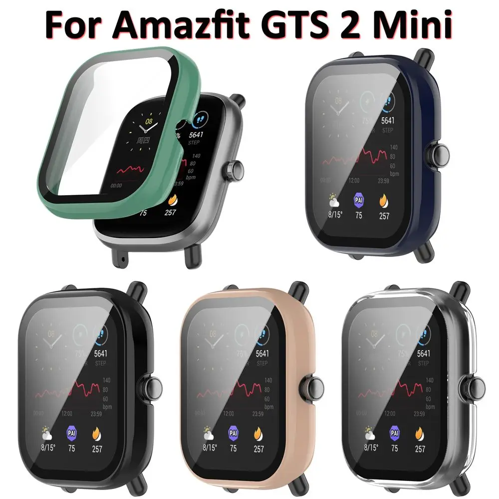 Funda de vidrio templado para reloj Amazfit GTS mini, Protector