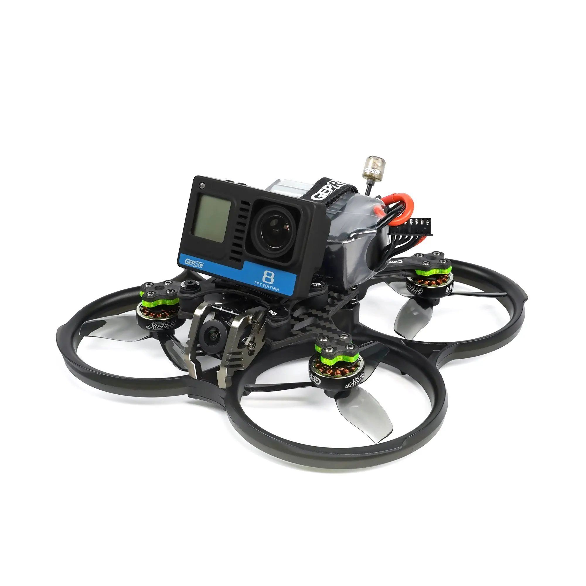 

GEPRC Cinebot30 HD Vista GEP-F722-45A AIO V2 Caddx Vista Nebula Pro SPEEDX2 1804 3450KV 4S 2450KV 6S FPV 3inch Cinewhoop Drone