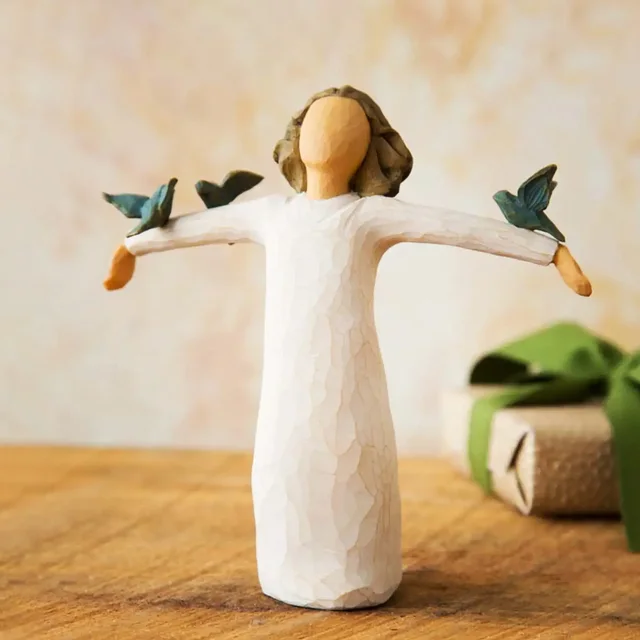 Oiseau et homme noël mariage Bible Thanksgiving anniversaire cadeau décorations famille cadeau sculptures et décorations 4
