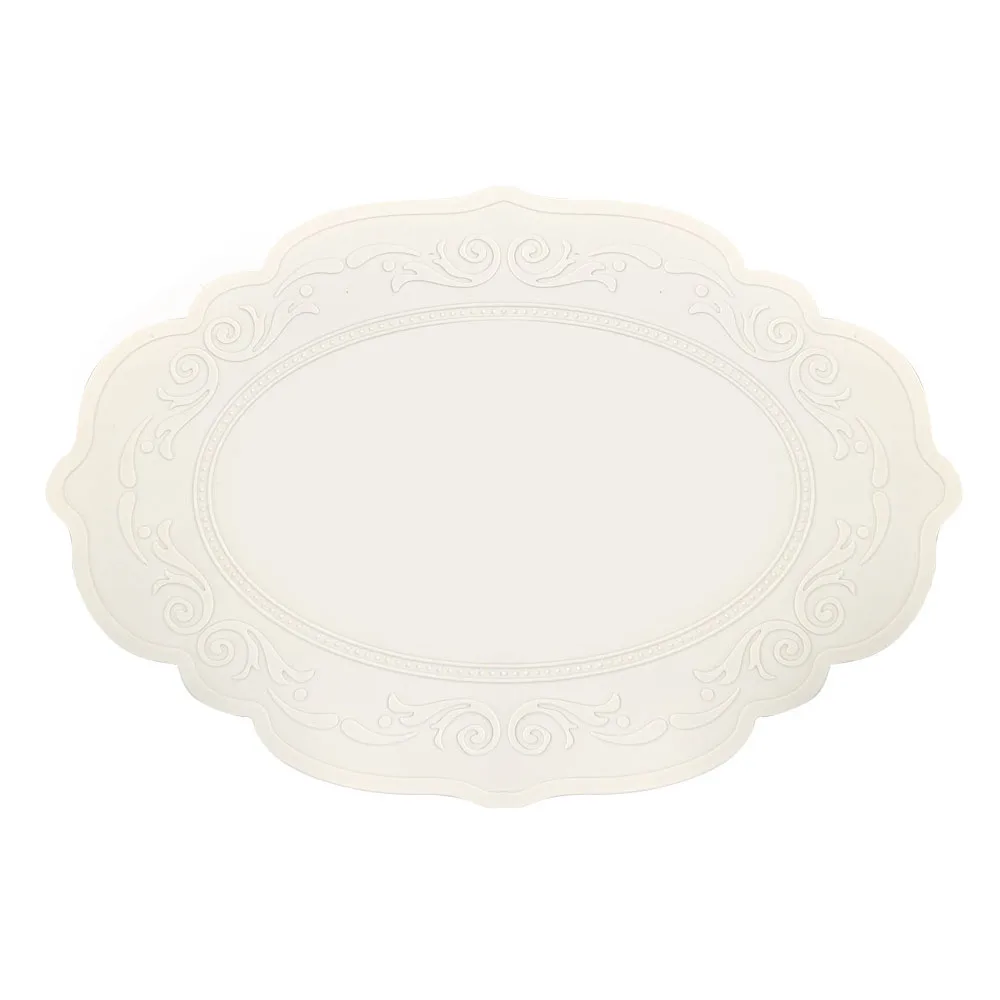 Round Silicone Table Mat - Heat Resistant, Waterproof, & Durable Non-Slip Kitchen Pad